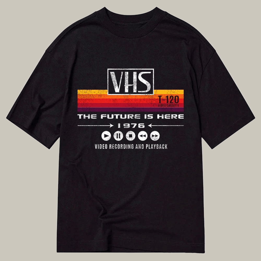 Tokyocanvas The Future Is Here Japanese Classic T Shirt Funny Graphic Tee Gifts For Tweens