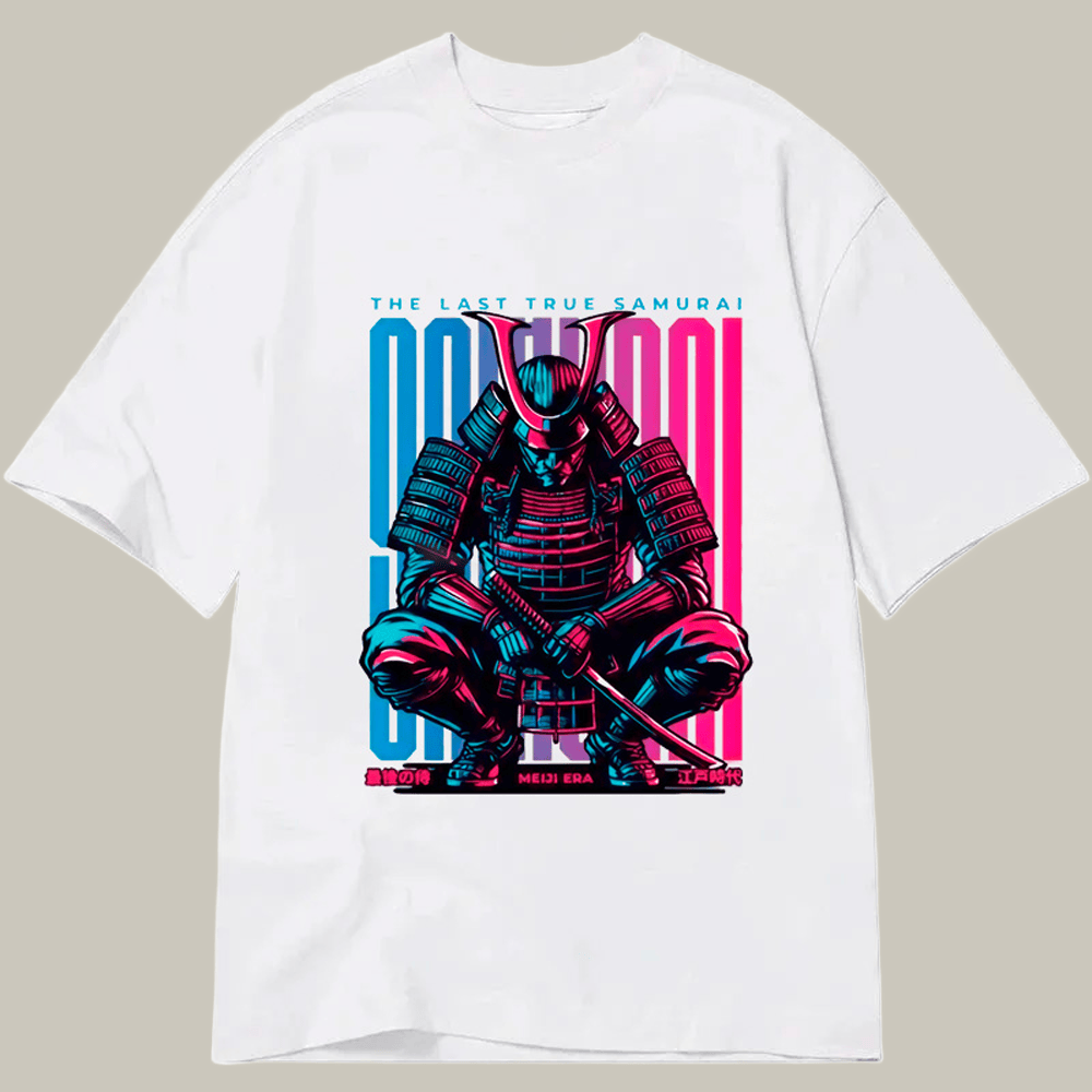 Tokyocanvas The Last True Samurai Classic T Shirt Graphic Humor Shirt Mum Christmas Gifts