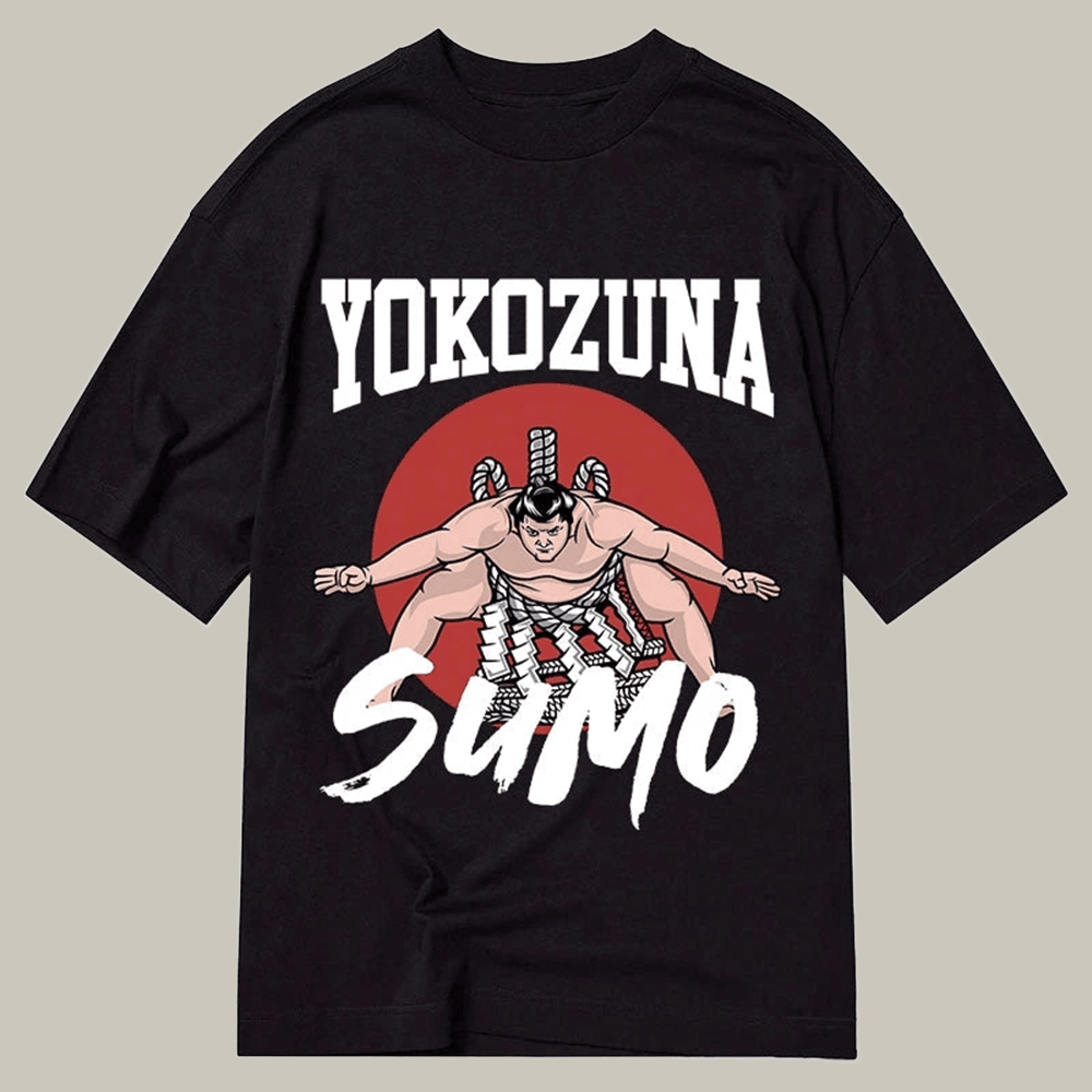 Tokyocanvas Yokozuna Sumo Classic T Shirt Funny Graphic Tee Christmas Gift Ideas For Son In Law