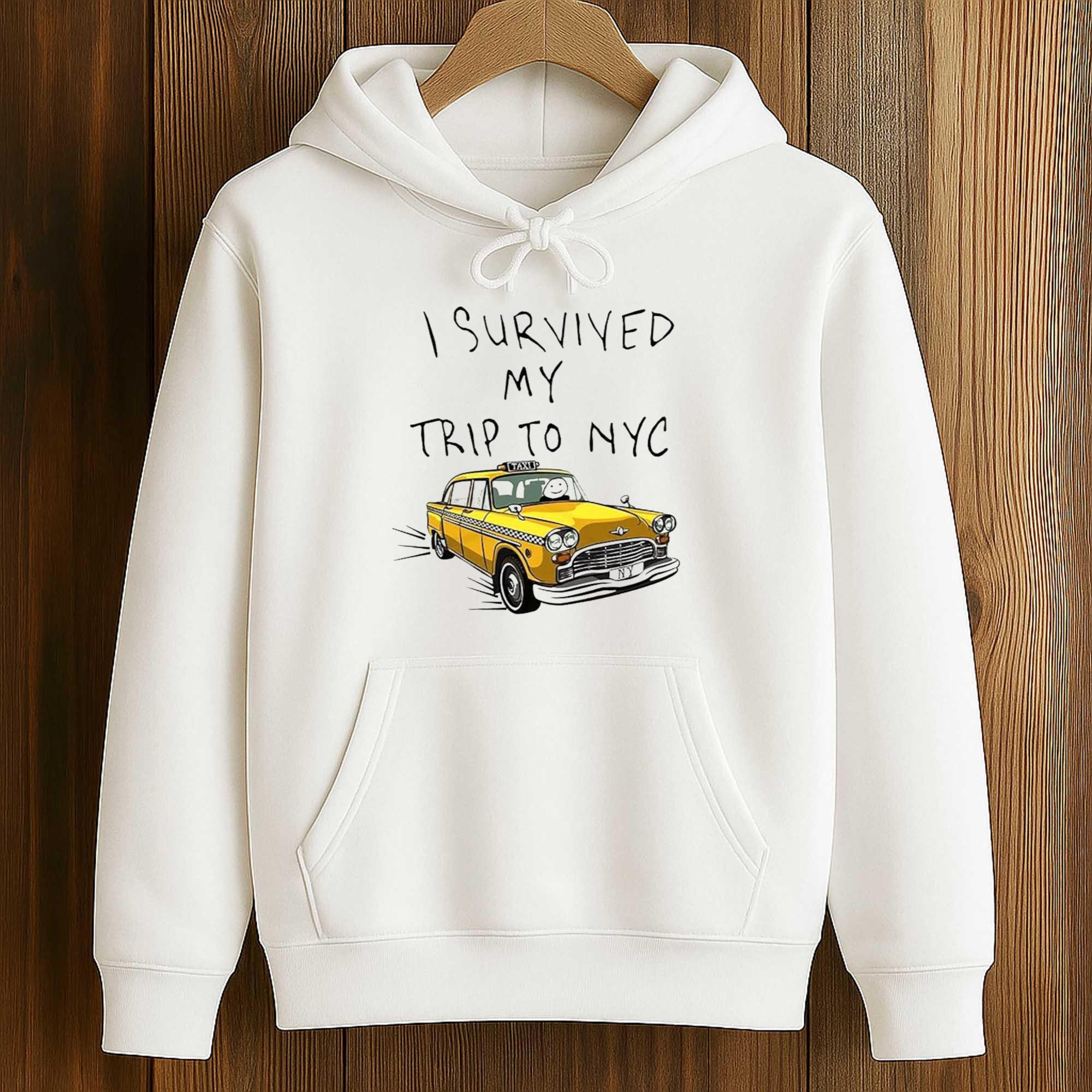 Tom Holland I Survived My Trip To NYC Hoodie Spider Man Brand New Day Merch Gift Ideas