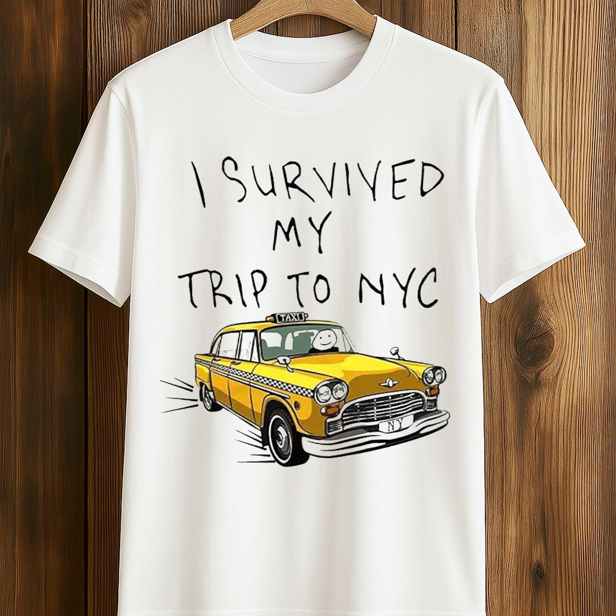 Tom Holland I Survived My Trip To NYC Shirt Spider Man Brand New Day Merch Gift Ideas