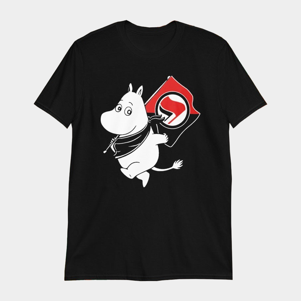 Tom Morello Antifa Moomin Anti Fascist T-Shirt Birthday Presents For Him