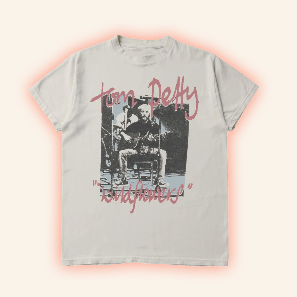 Tom Petty Merch Wildflowers Concert T-Shirt Birthday Gifts For Music Lovers Tom Petty Merch Wildflowers Concert T-Shirt Birthday Gifts For Music Lovers