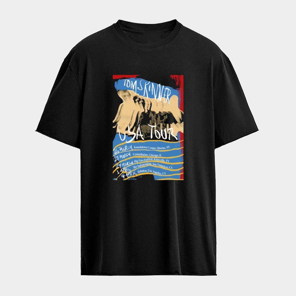 Tom Skinner American USA Tour 2026 T-shirt Tom Skinner Merch Presents For Music Lovers