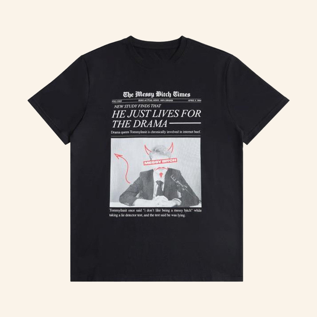 Tommyinnit Merch Messy B Times T-Shirt Gift Ideas For Dad Tommyinnit Merch Messy B Times T-Shirt Gift Ideas For Dad