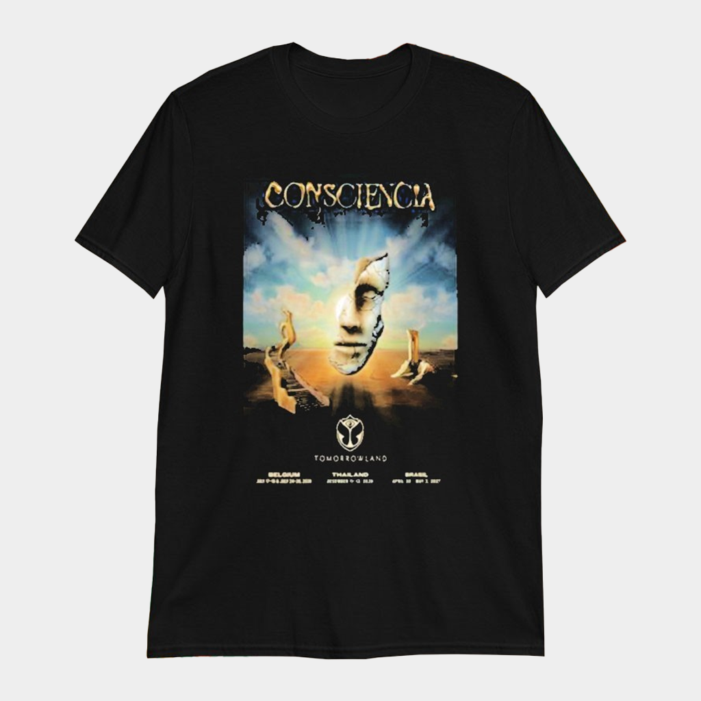 Tomorrowland Consciencia 2026 Tour T-Shirt Birthday Presents For Boyfriend