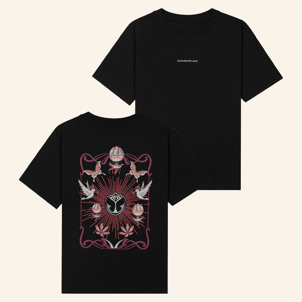 Tomorrowland Merch Icon Airship T-Shirt Gifts For Dudes