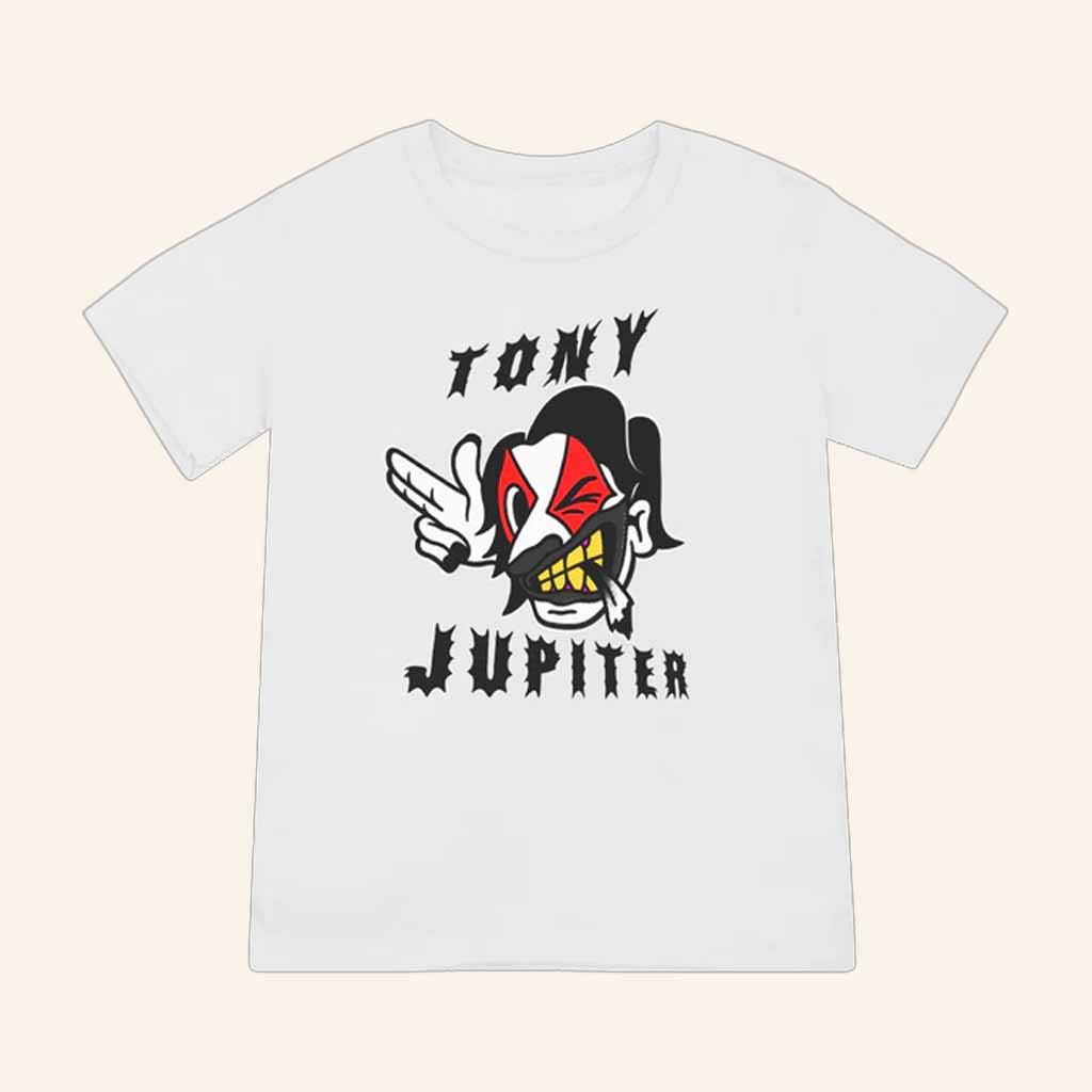 Tony Jupiter Merch Tony Jupiter White T-Shirt Xmas Gifts For Him Tony Jupiter Merch Tony Jupiter White T-Shirt Xmas Gifts For Him
