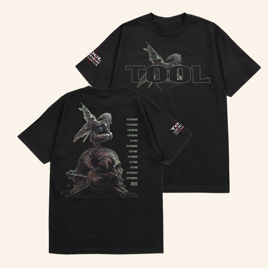 Tool Band Merch Tool ADI 2025 Pacific Rim Tour T-Shirt Gift Ideas For Dad