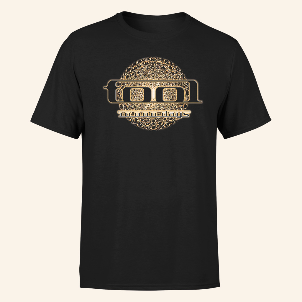 Tool Merch 10 000 Days Gold Circle Eyes T-Shirt Birthday Gifts For Rock Lovers Tool Merch 10 000 Days Gold Circle Eyes T-Shirt Birthday Gifts For Rock Lovers