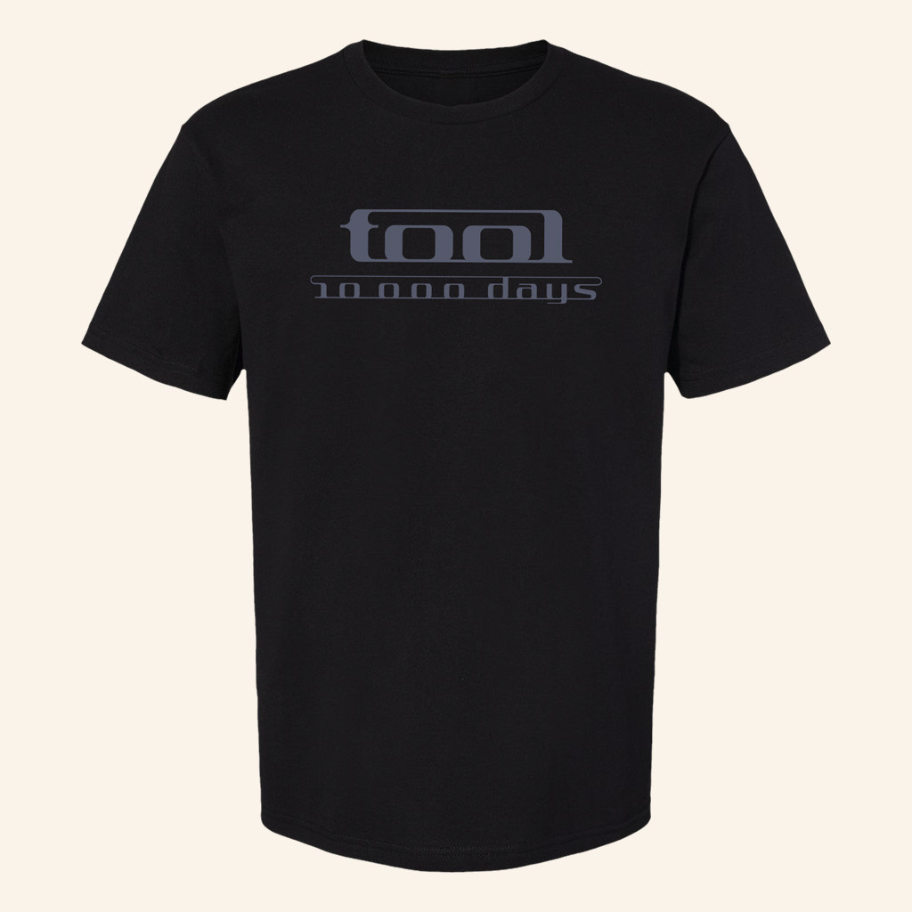 Tool Merch 10 000 Days Logo T-Shirt Rock Lovers Gifts For Husband