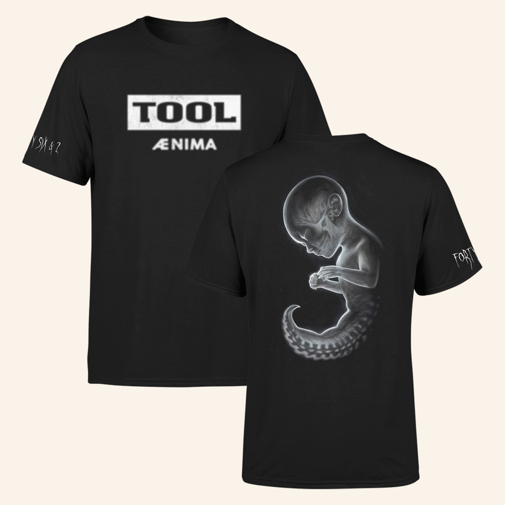 Tool Merch AENIMA Fetus Forty Six And Two T-Shirt Christmas Gifts For Son Tool Merch AENIMA Fetus Forty Six And Two T-Shirt Christmas Gifts For Son