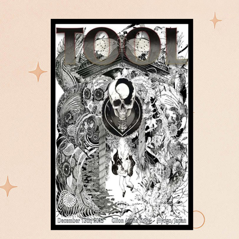 Tool Merch Kobe Hyogo Japan December 13 2025 Poster Home Decor Best Gifts For Rock Lovers