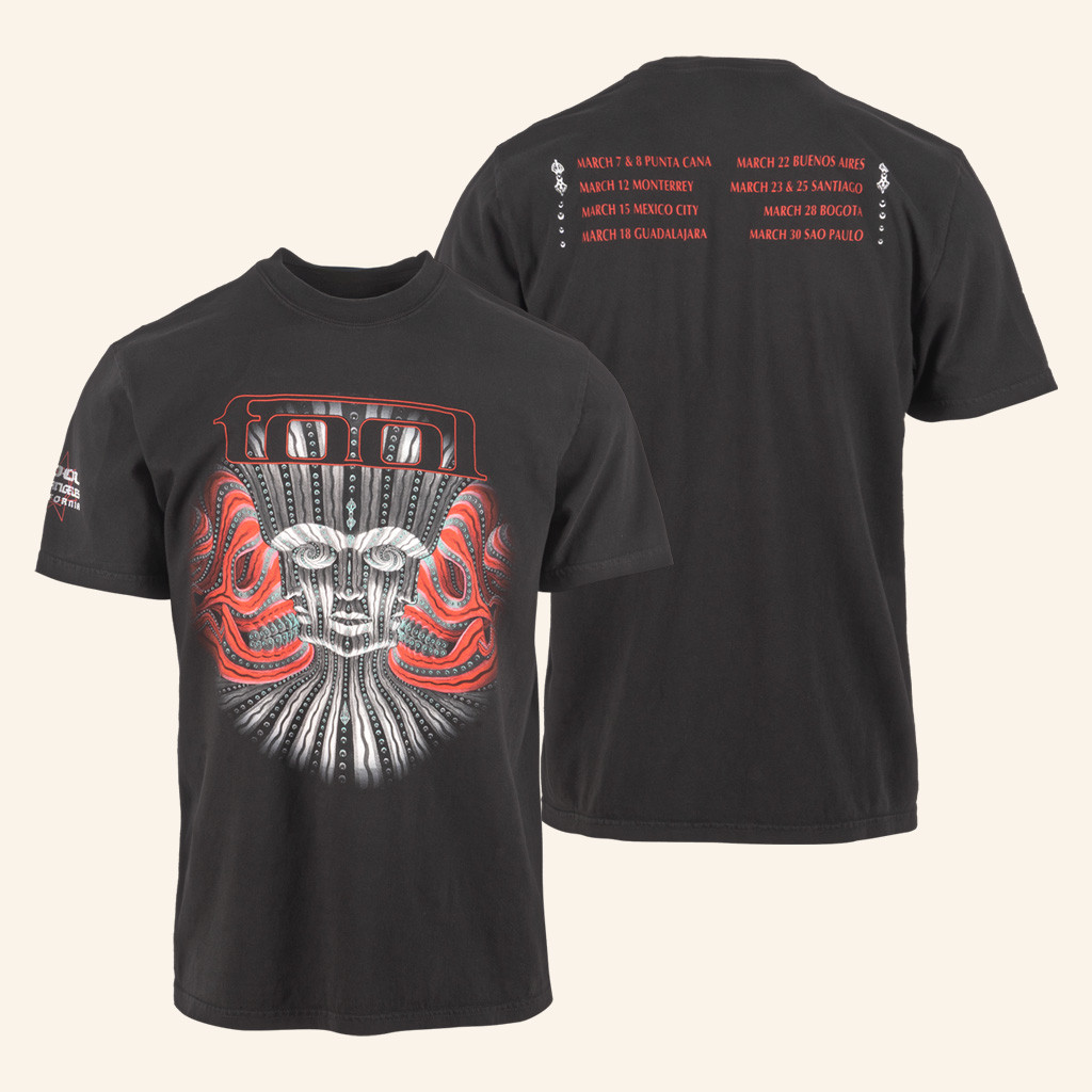 Tool Merch South America 2025 Tour T-Shirt Tool Shirt Birthday Gift Ideas For Boyfriend