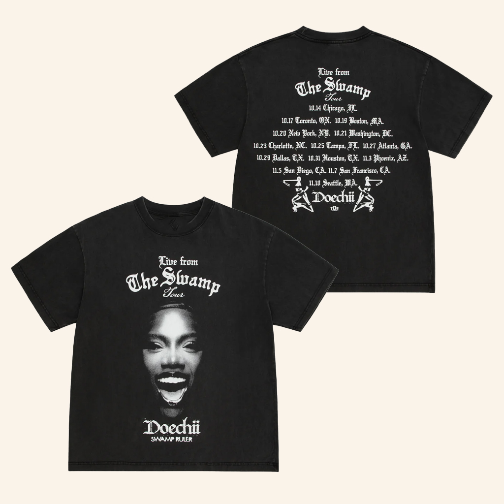 Top Dawg Entertainment Merch Doechii LFTS Tour T-Shirt Birthday Present For Wife Top Dawg Entertainment Merch Doechii LFTS Tour T-Shirt Birthday Present For Wife