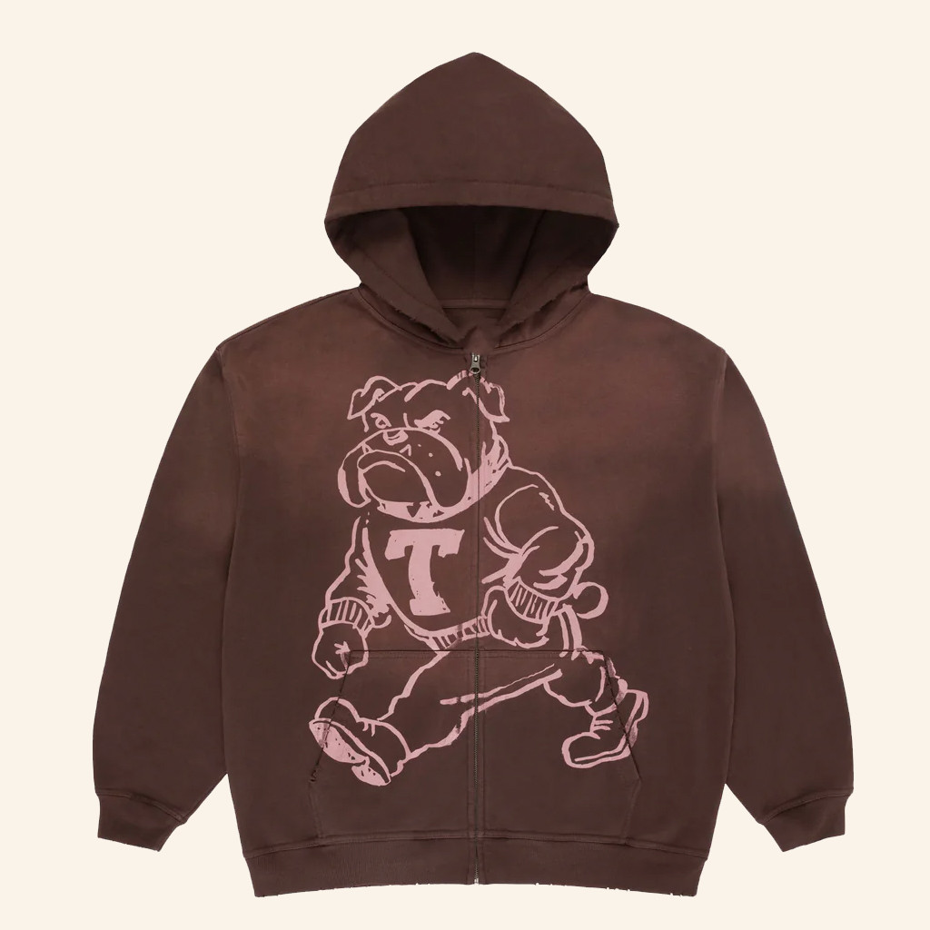 Top Dawg Entertainment Merch Faded Dawg Zip Hoodie Best Gifts For Friends