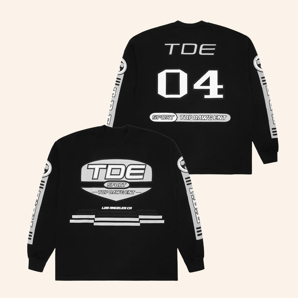 Top Dawg Entertainment Merch TDE Sports Long Sleeve Shirt Gifts For Brothers