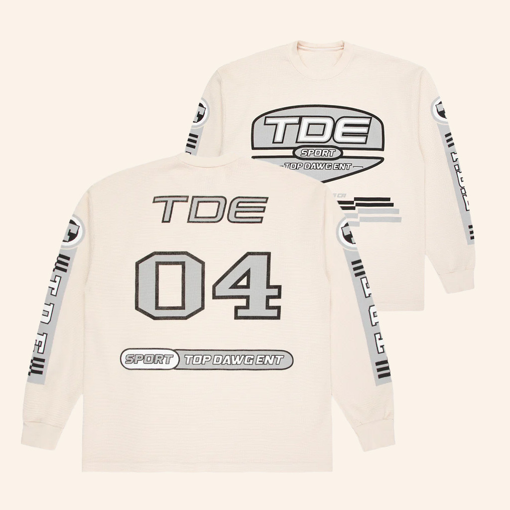 Top Dawg Entertainment Merch TDE Sports Long Sleeve Shirt Great Gifts For Her
