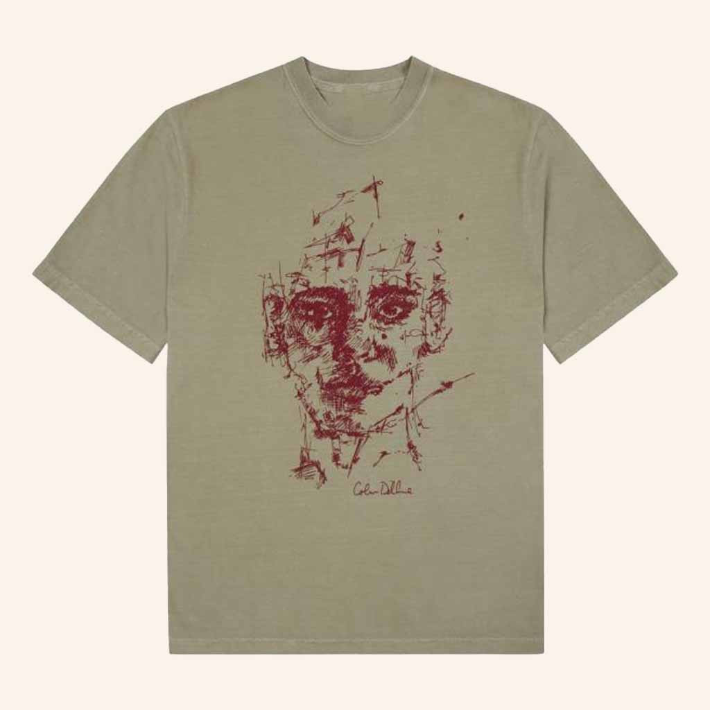 Top Fashion TF Merch Kidsuper Scratched Face T-Shirt Gifts For Him Top Fashion TF Merch Kidsuper Scratched Face T-Shirt Gifts For Him