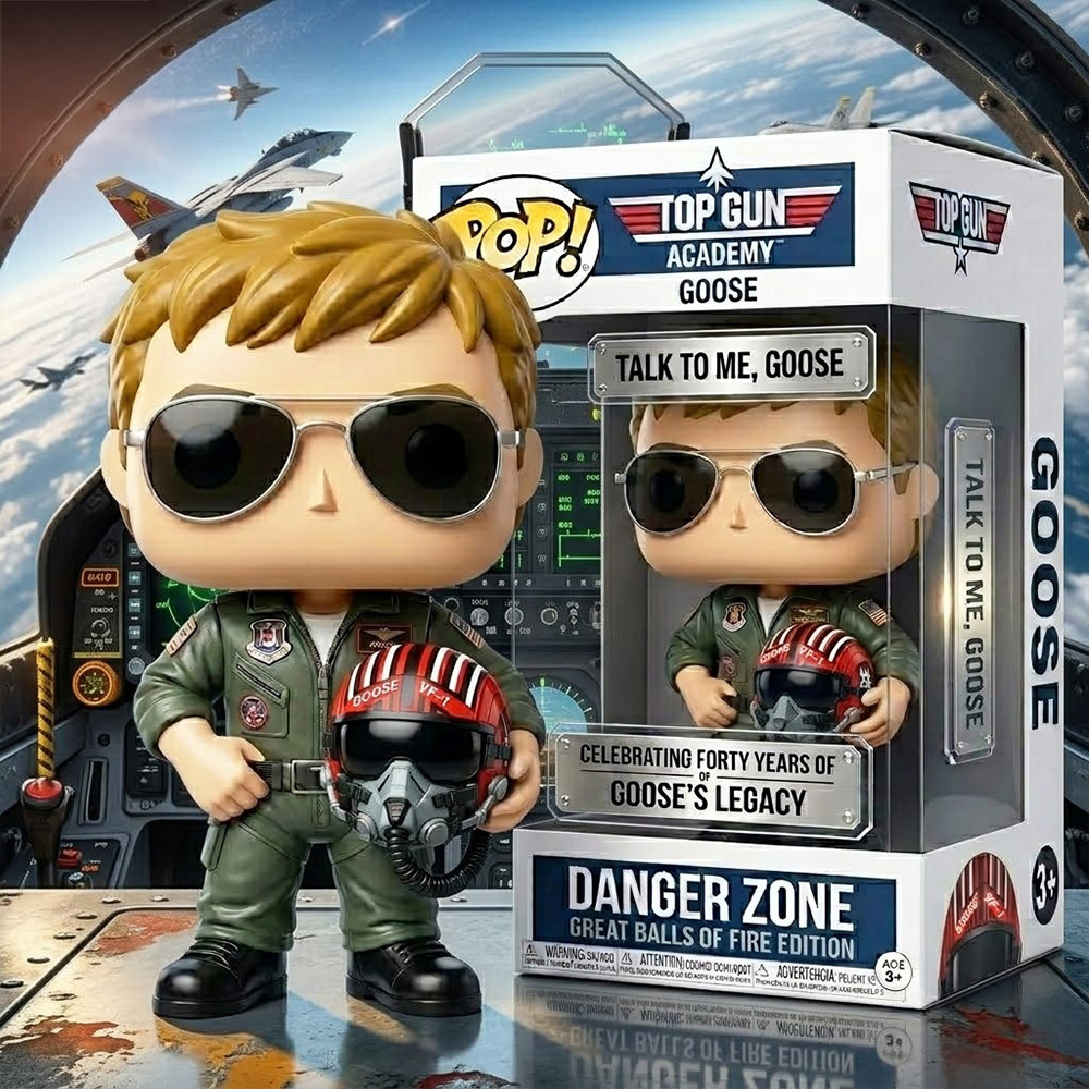 Top Gun Goose 40Th Anniversary Funko Pop Top Gun Merch Gift For Brother
