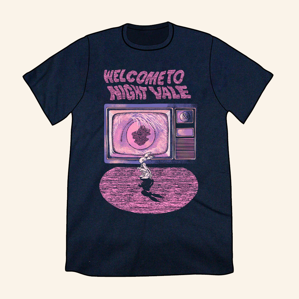 Topatoco Merch Rerun Shirt Welcome To Night Vale T-Shirt Gifts For Friends Topatoco Merch Rerun Shirt Welcome To Night Vale T-Shirt Gifts For Friends