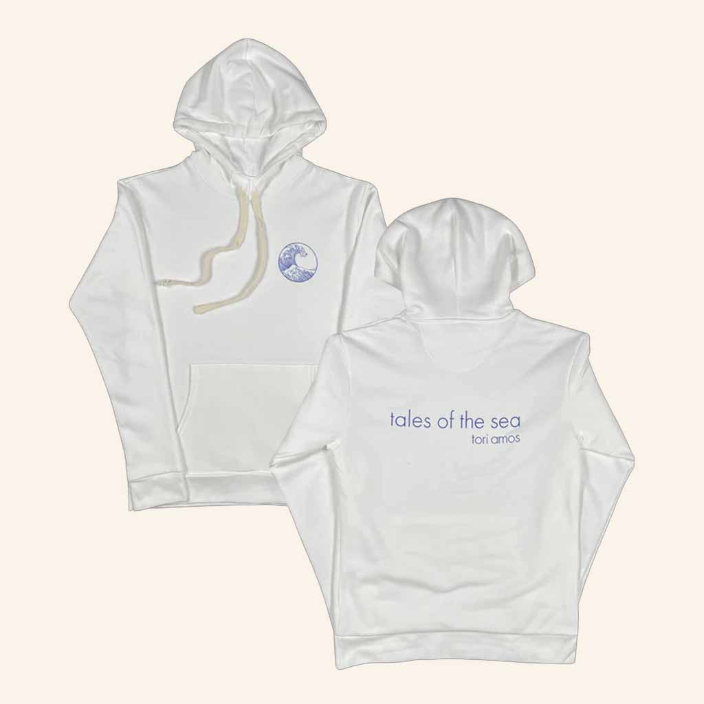 Tori Amos Merch Tales Of The Sea White Hoodie Gift Ideas For Music Lovers Tori Amos Merch Tales Of The Sea White Hoodie Gift Ideas For Music Lovers