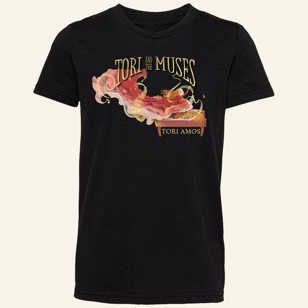Tori Amos Merch Tori And The Muses Black T-Shirt Christmas Gift Ideas For Boyfriend