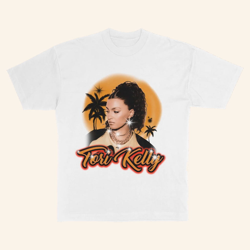 Tori Kelly Merch Airbrush Photo T-Shirt Best Gifts For Music Lovers