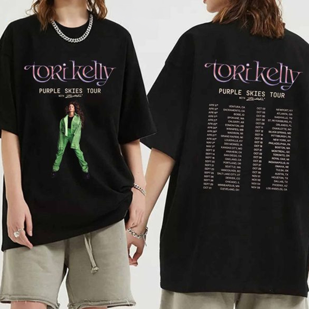 Tori Kelly Purple Skies Tour Shirt Tori Kelly Merch Cool Gifts For Music Lovers Tori Kelly Purple Skies Tour Shirt Tori Kelly Merch Cool Gifts For Music Lovers