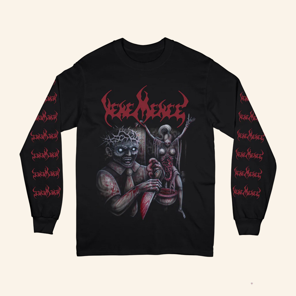 Torn From The Grave Merch Vehemence Fantasy From Pain Long Sleeve Shirt Gifts For Brothers