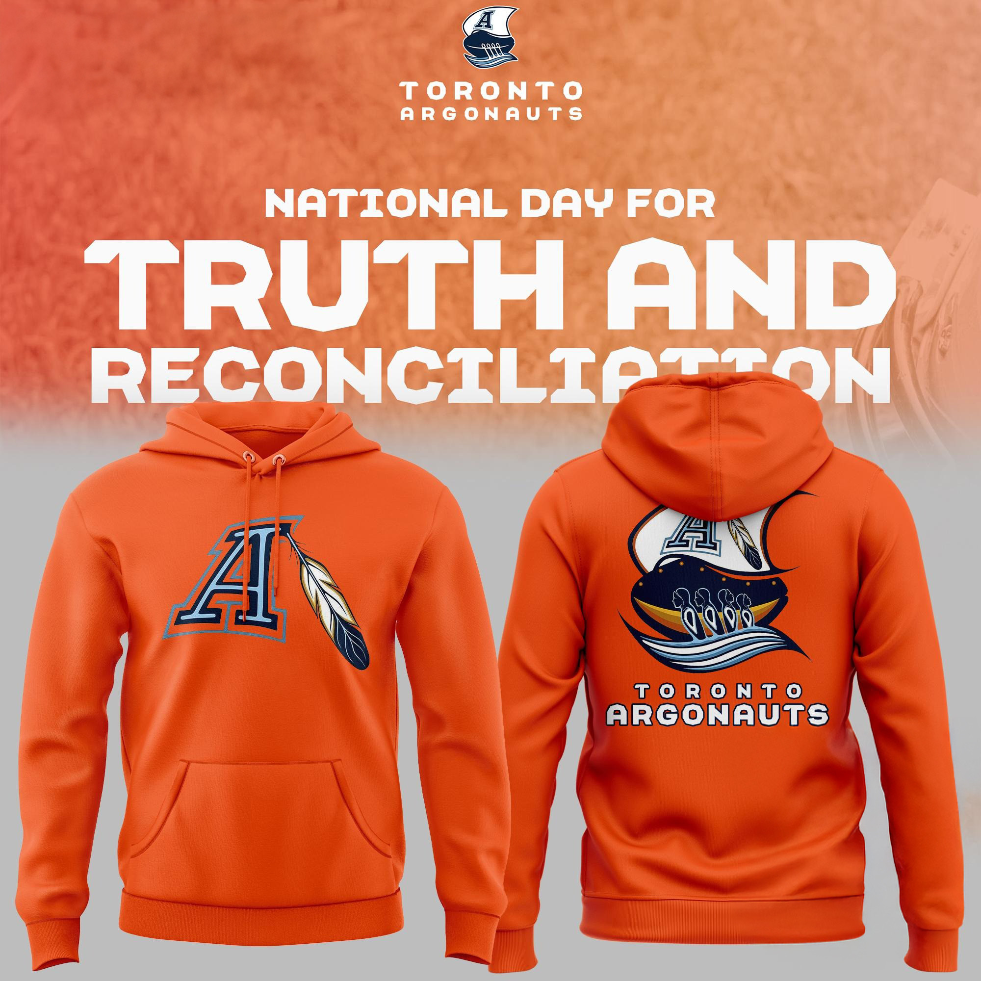 Toronto Argonauts Truth And Reconciliation Limited Hoodie Canadian Football Fans Gift Ideas
