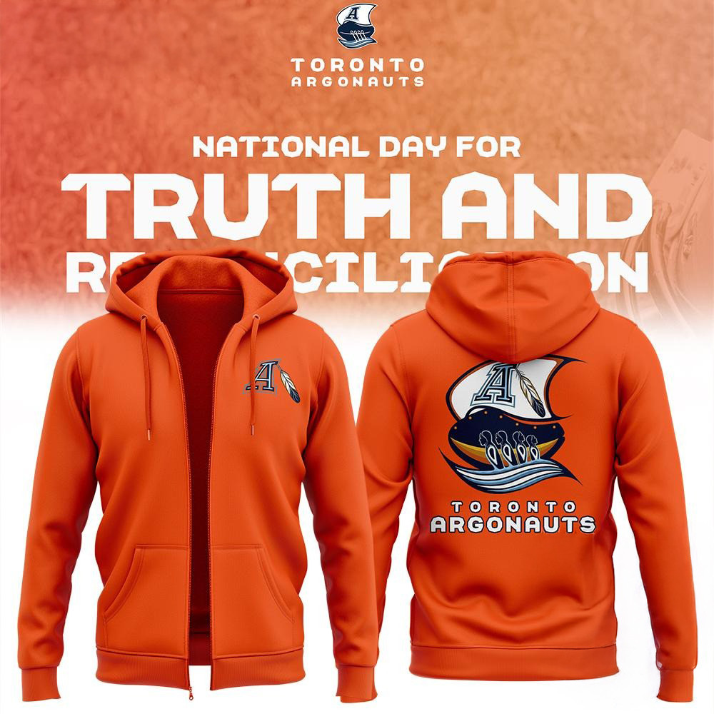 Toronto Argonauts Truth And Reconciliation Limited Zip Hoodie Canadian Football Fans Gift