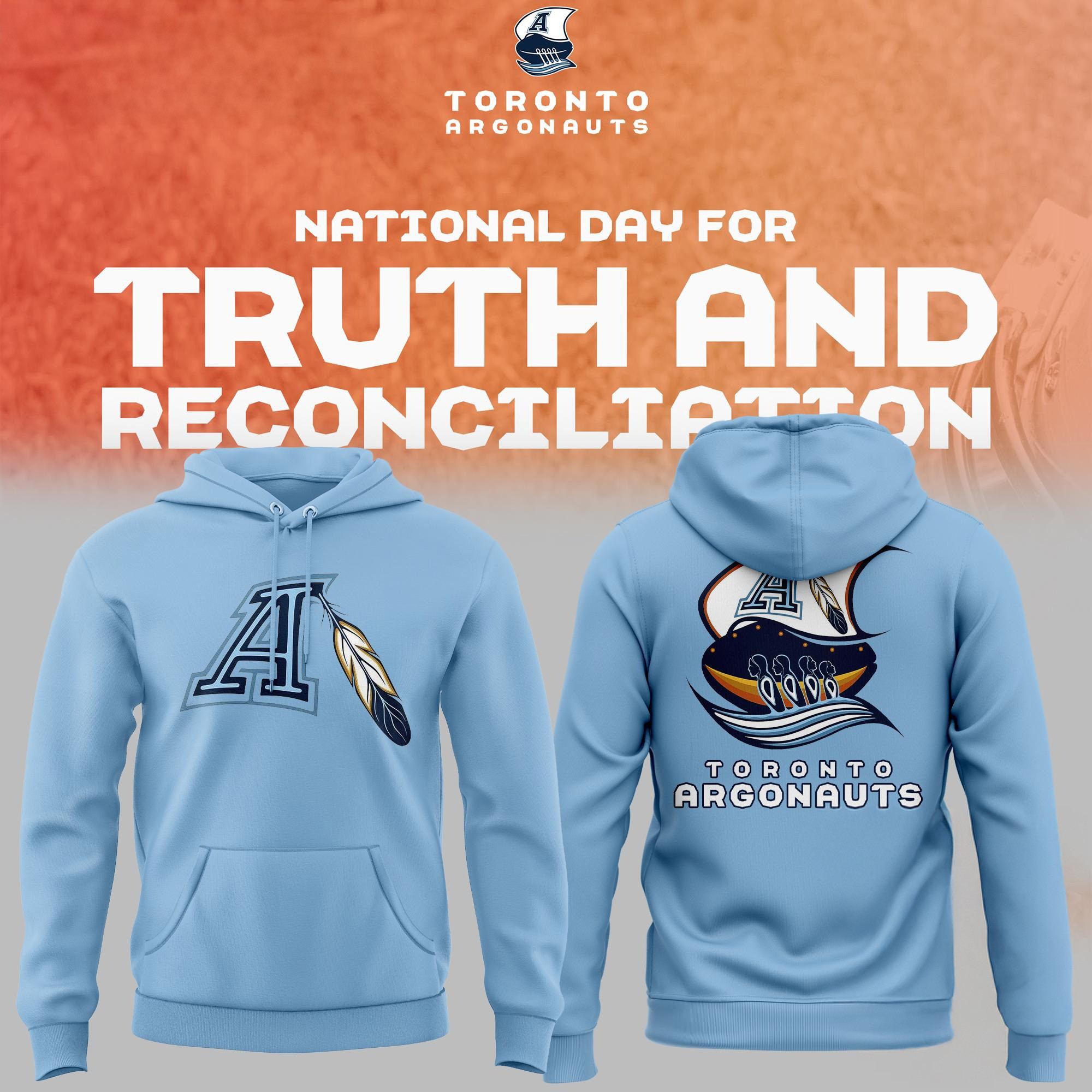 Toronto Argonauts Truth And Reconciliation New Hoodie Canadian Football Lover Fans Gifts