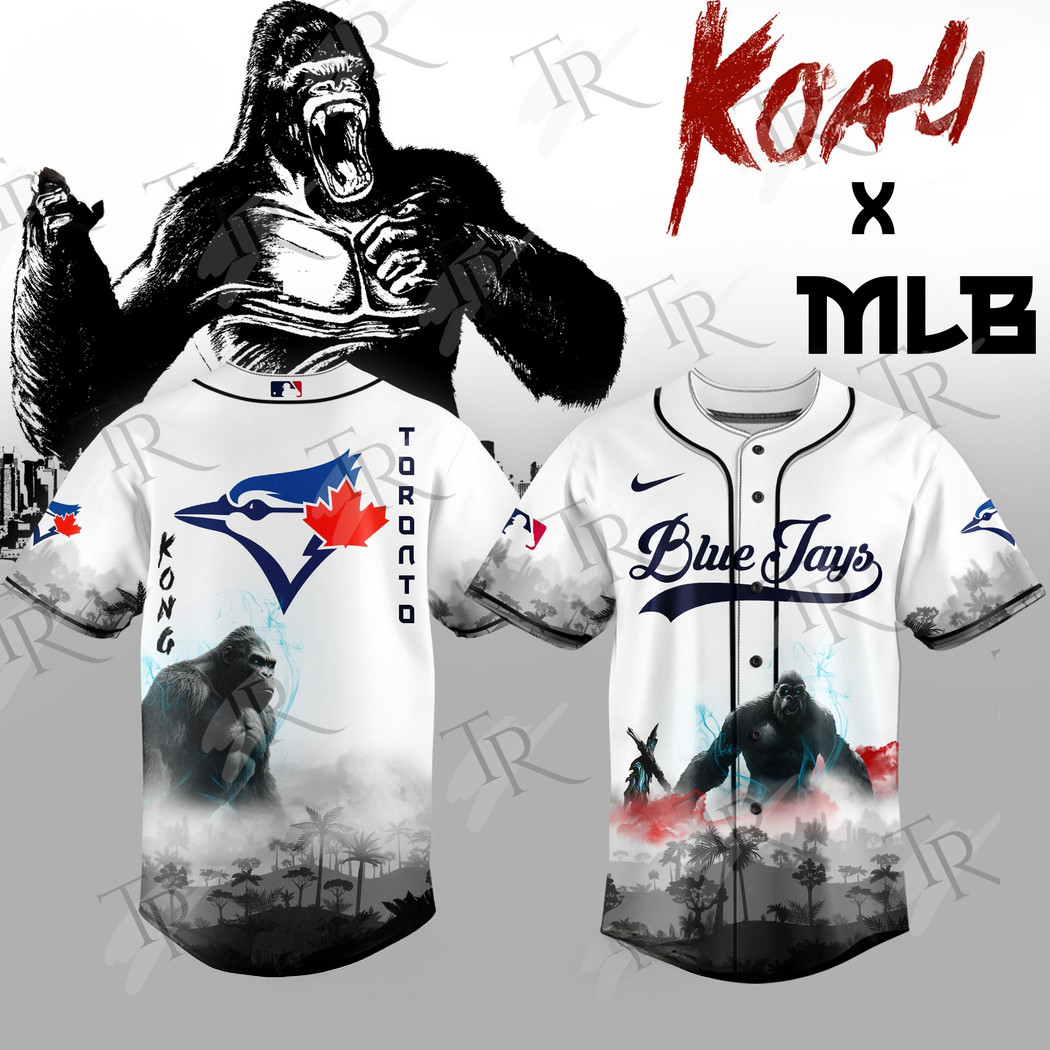 Toronto Blue Jays Kong 2025 Limited Edition Baseball Jersey Baseball Gifts Ideas