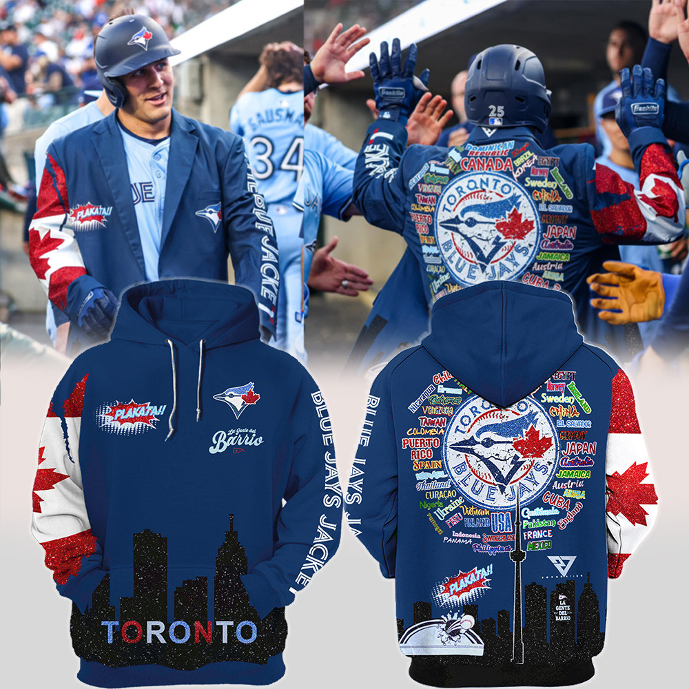 Toronto Blue Jays Limited Edition Home Run Hoodie Baseball Enthusiast Gifts