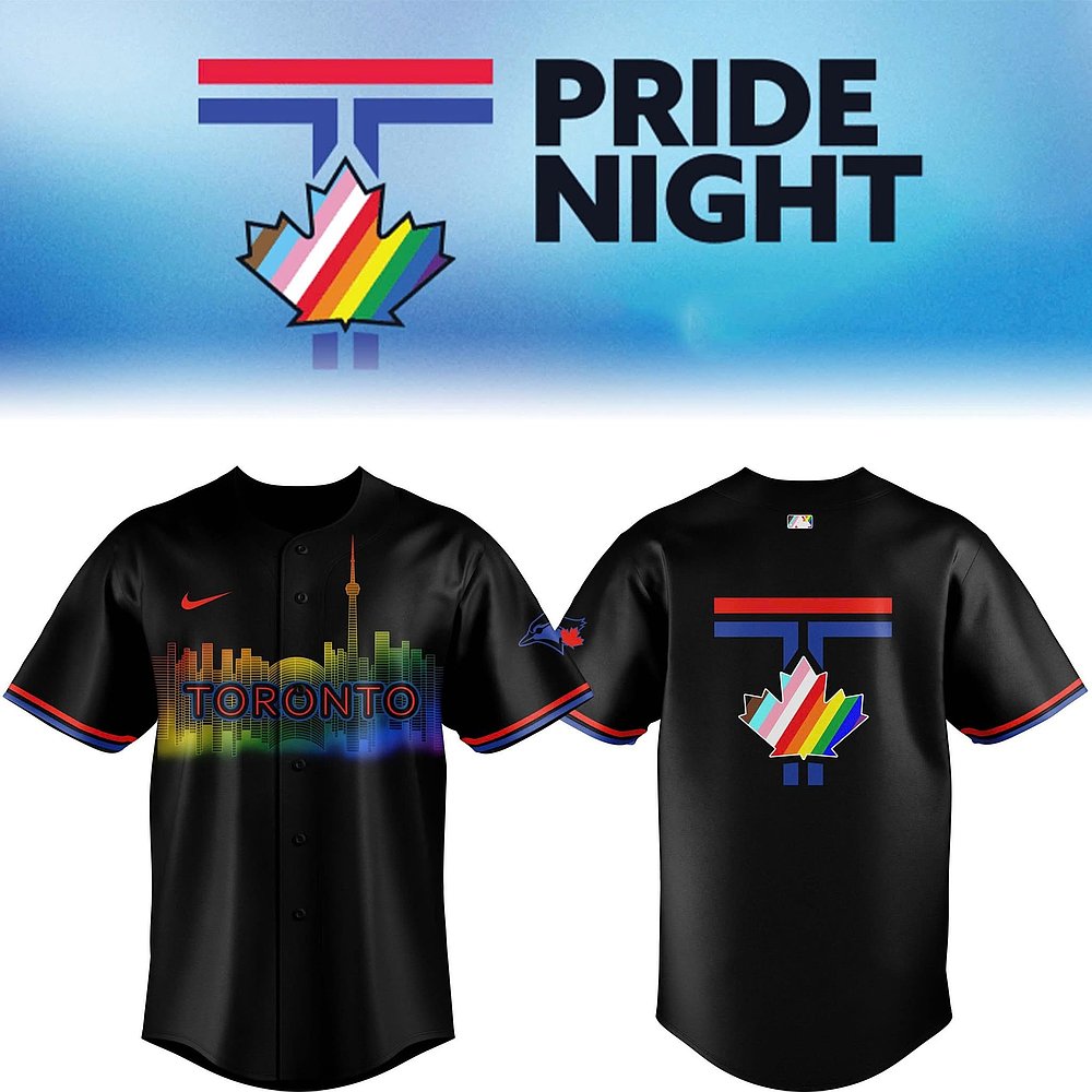 Toronto Blue Jays Pride Month City Baseball Jersey Presents For Baseball Fans