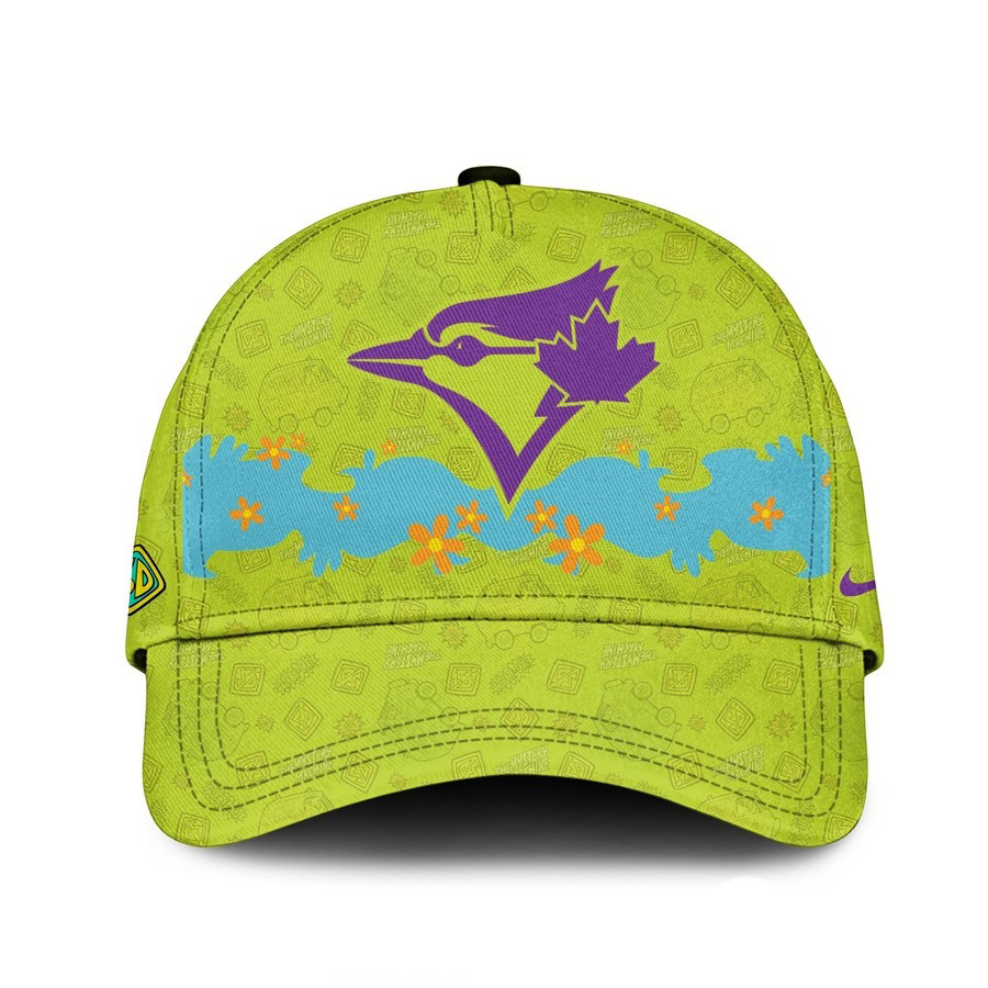 Toronto Blue Jays Scooby Doo Night 3D Hat Best Gifts For Baseball Fans