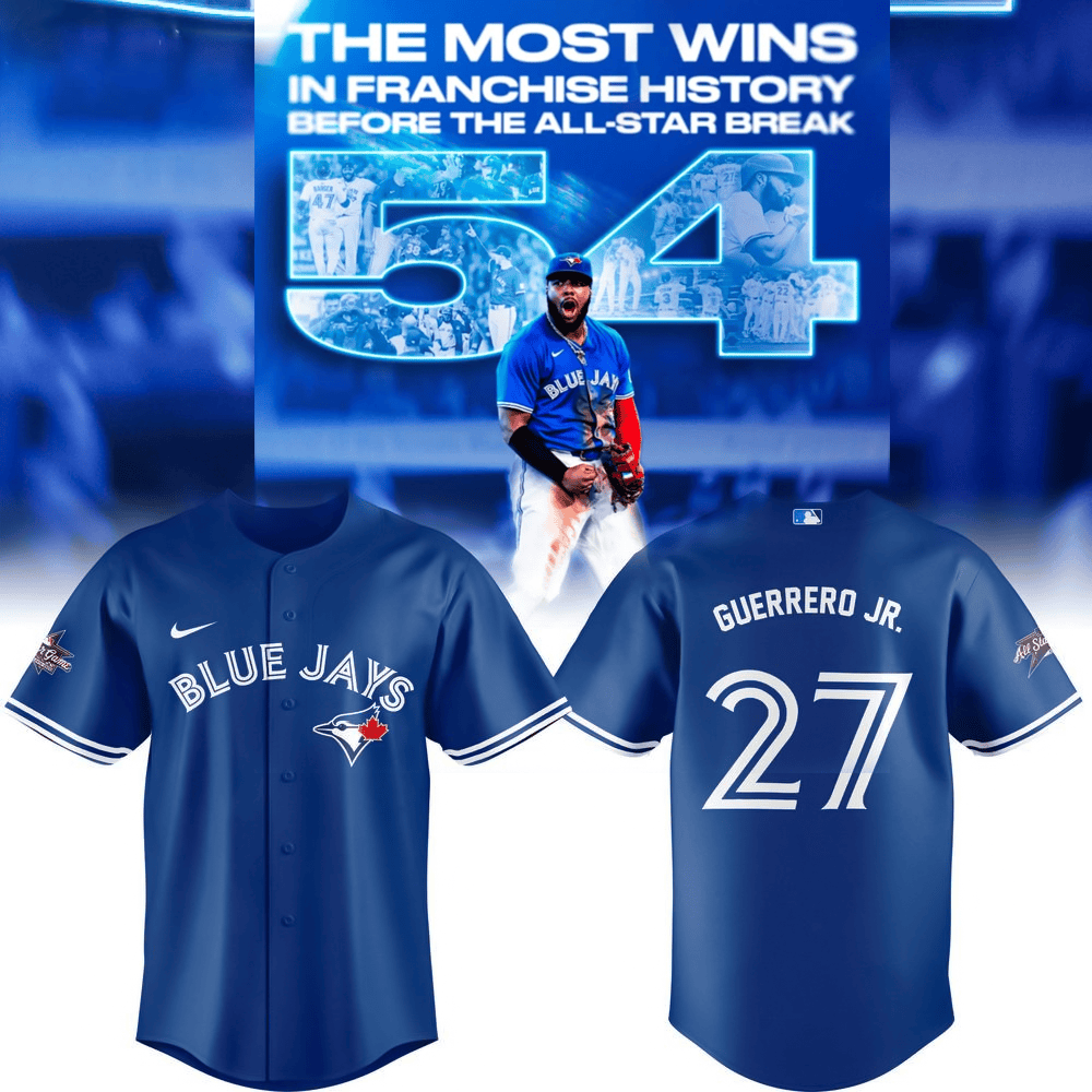 Toronto Blue Jays Vladimir Guerrero Jr. 2025 MLB All-Star Game Baseball Jersey Fans Gifts