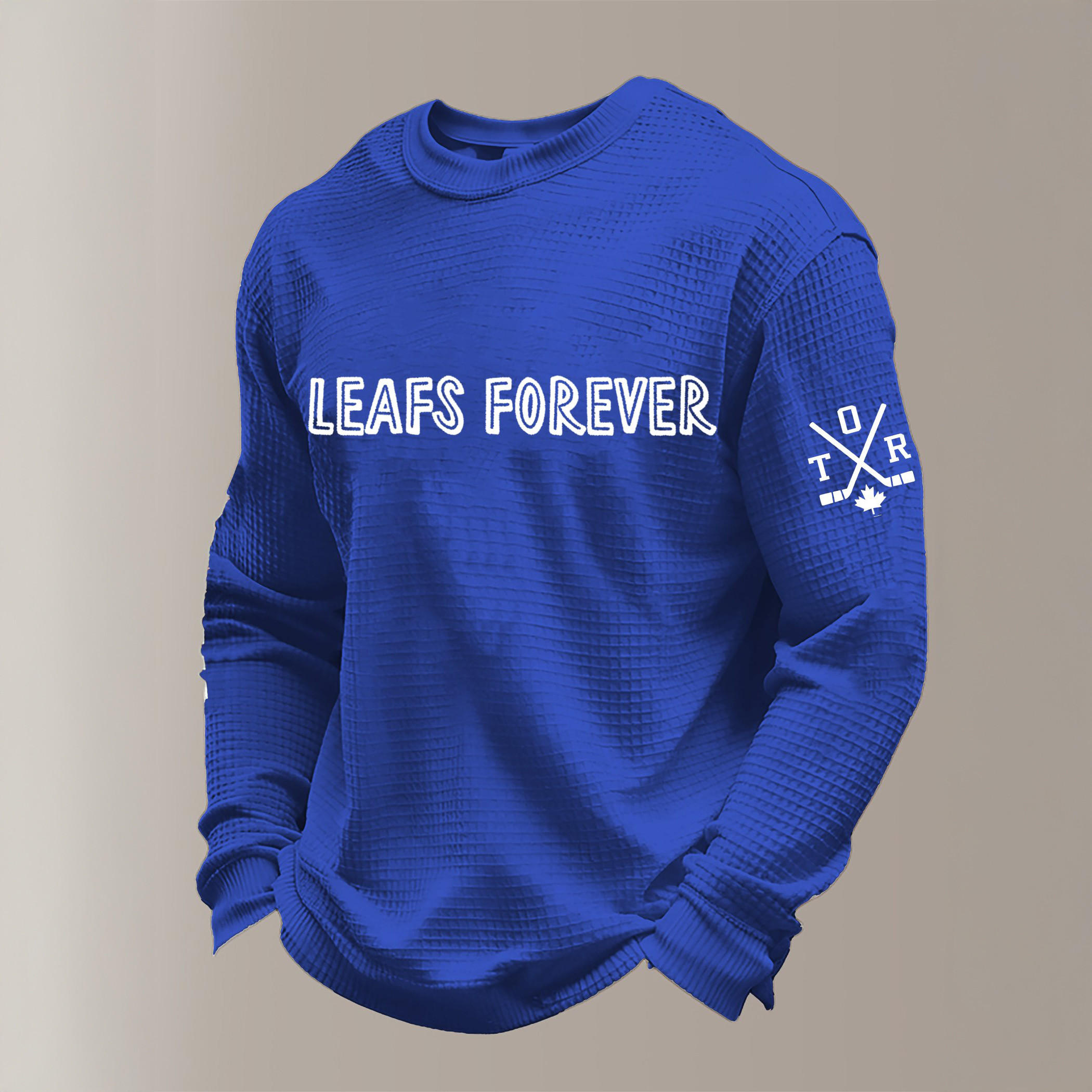 Toronto Maple Leafs Forever Ice Hockey Long Sleeve Shirt Hockey Apparel Fans Gift For Him