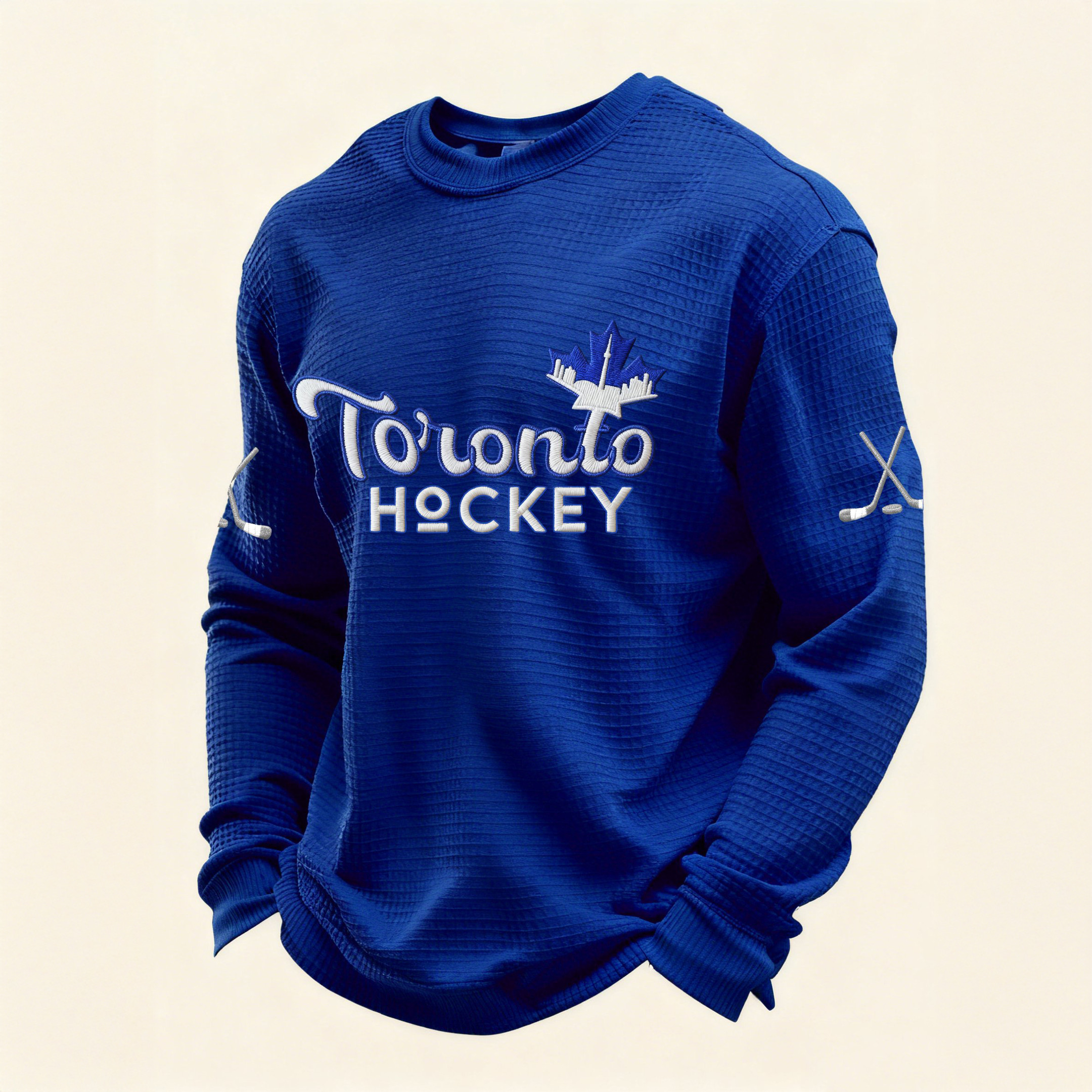 Toronto Maple Leafs Hockey Long Sleeve Shirt Game Day Clothing Hockey Gift For Fans