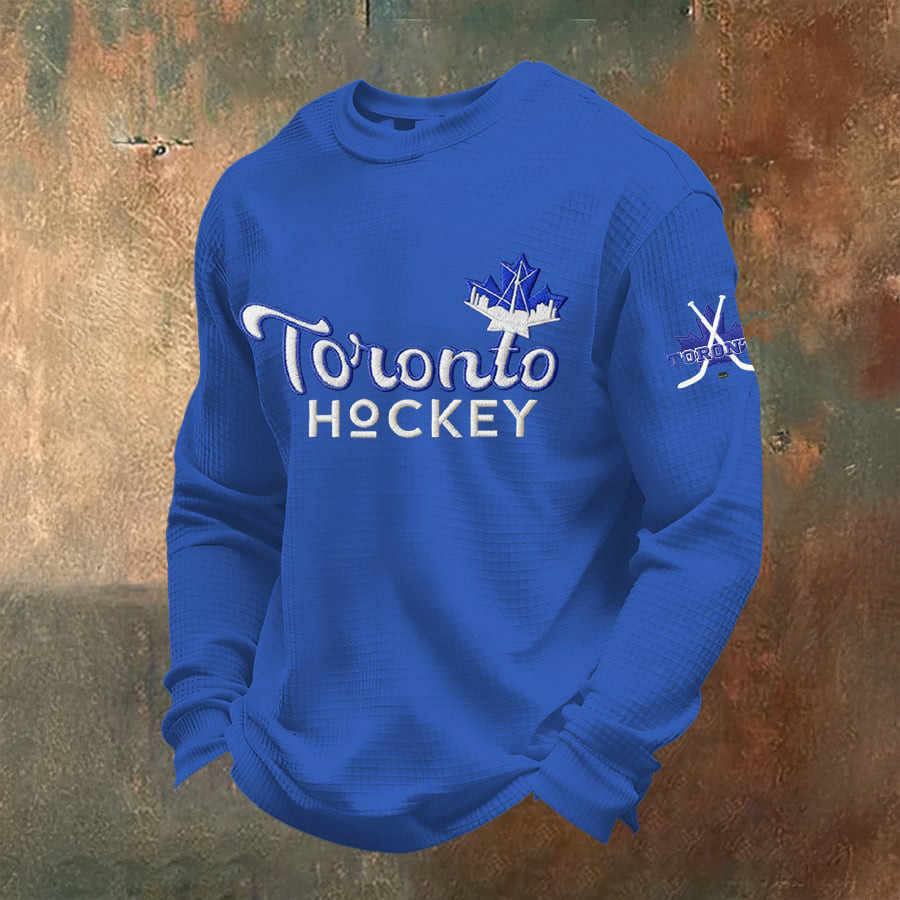 Toronto Maple Leafs Hockey Long Sleeve Shirt Game Day Clothing Hockey Lover Present