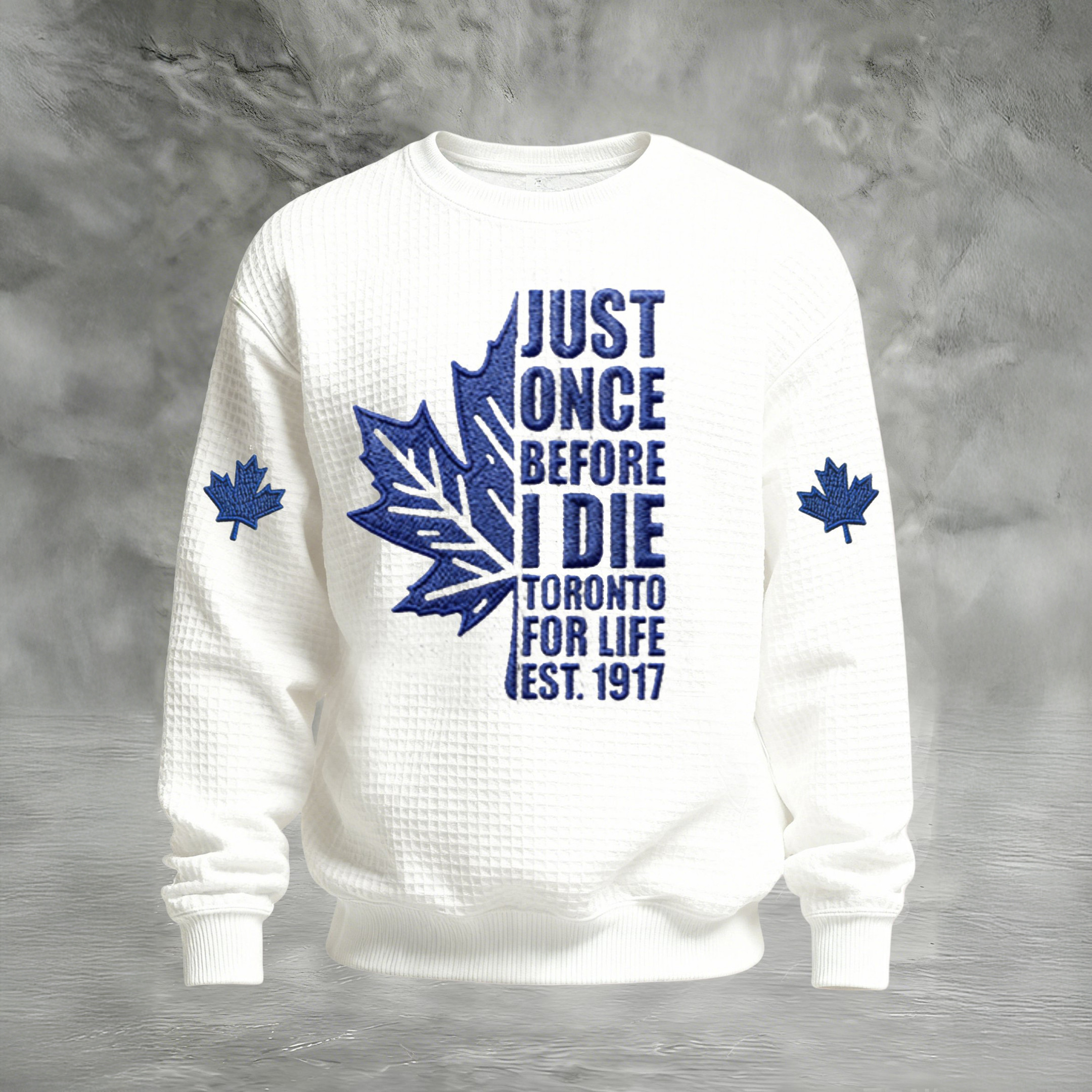 Toronto Maple Leafs Ice Hockey Graphic Sweatshirt Ice Hockey Apparel Birthday Gift For Fans