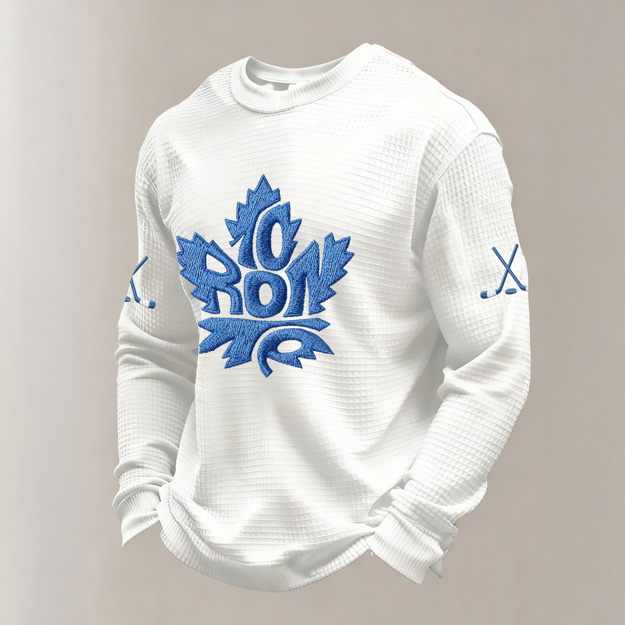 Toronto Maple Leafs Ice Hockey Long Sleeve Shirt Game Day Clothing Hockey Fans Gear