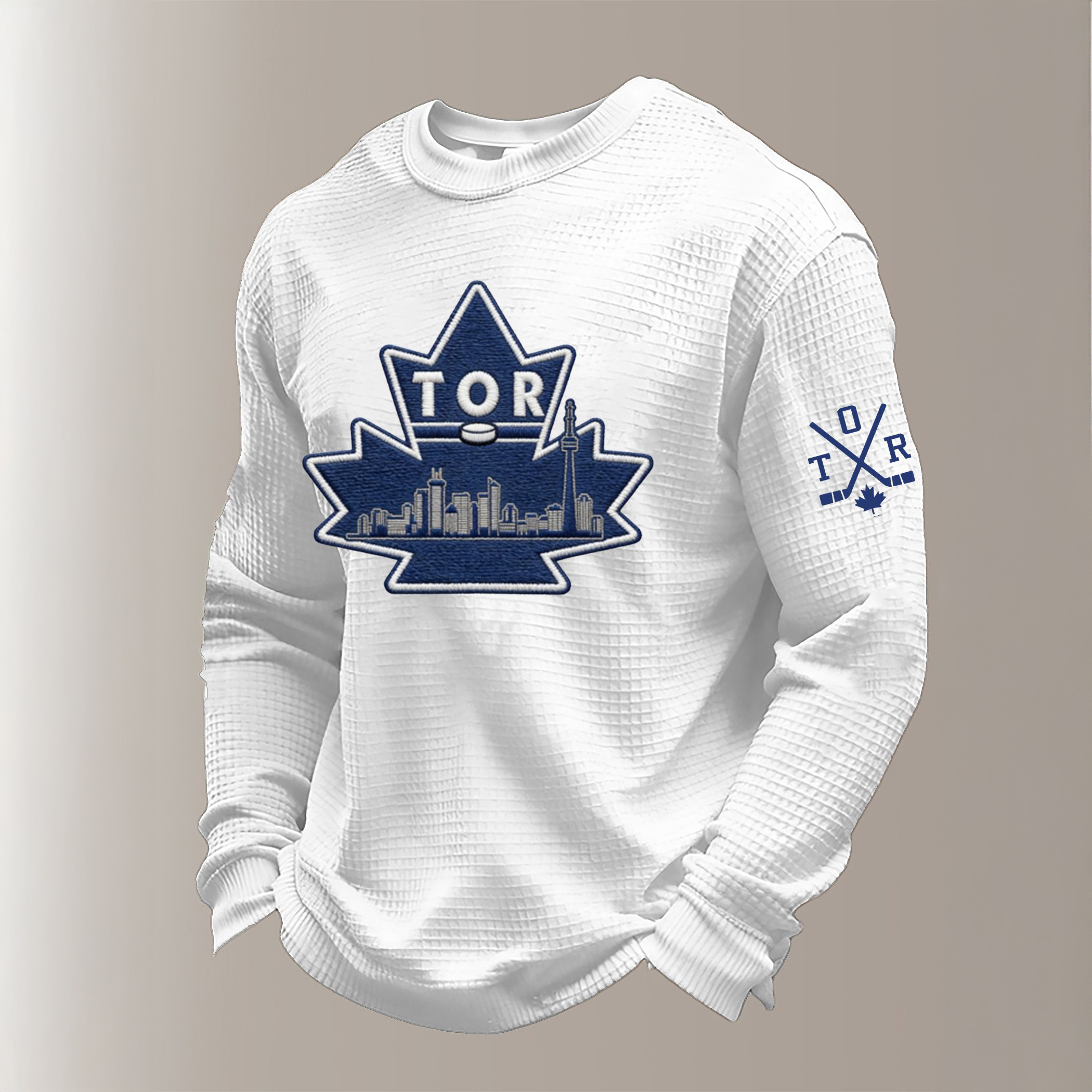 Toronto Maple Leafs Ice Hockey Long Sleeve Shirt Game Day Clothing Hockey Gear For Him