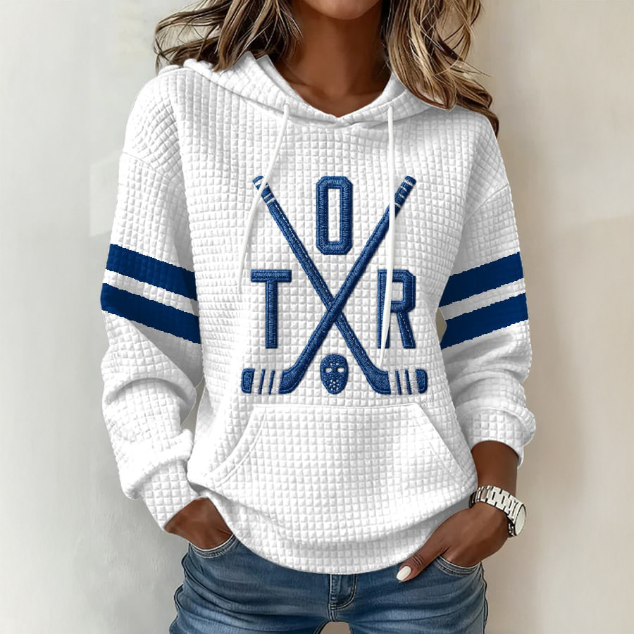 Toronto Maple Leafs Ice Hockey Team Hoodie Toronto Maple Leafs Apparel Fans Gift For Her