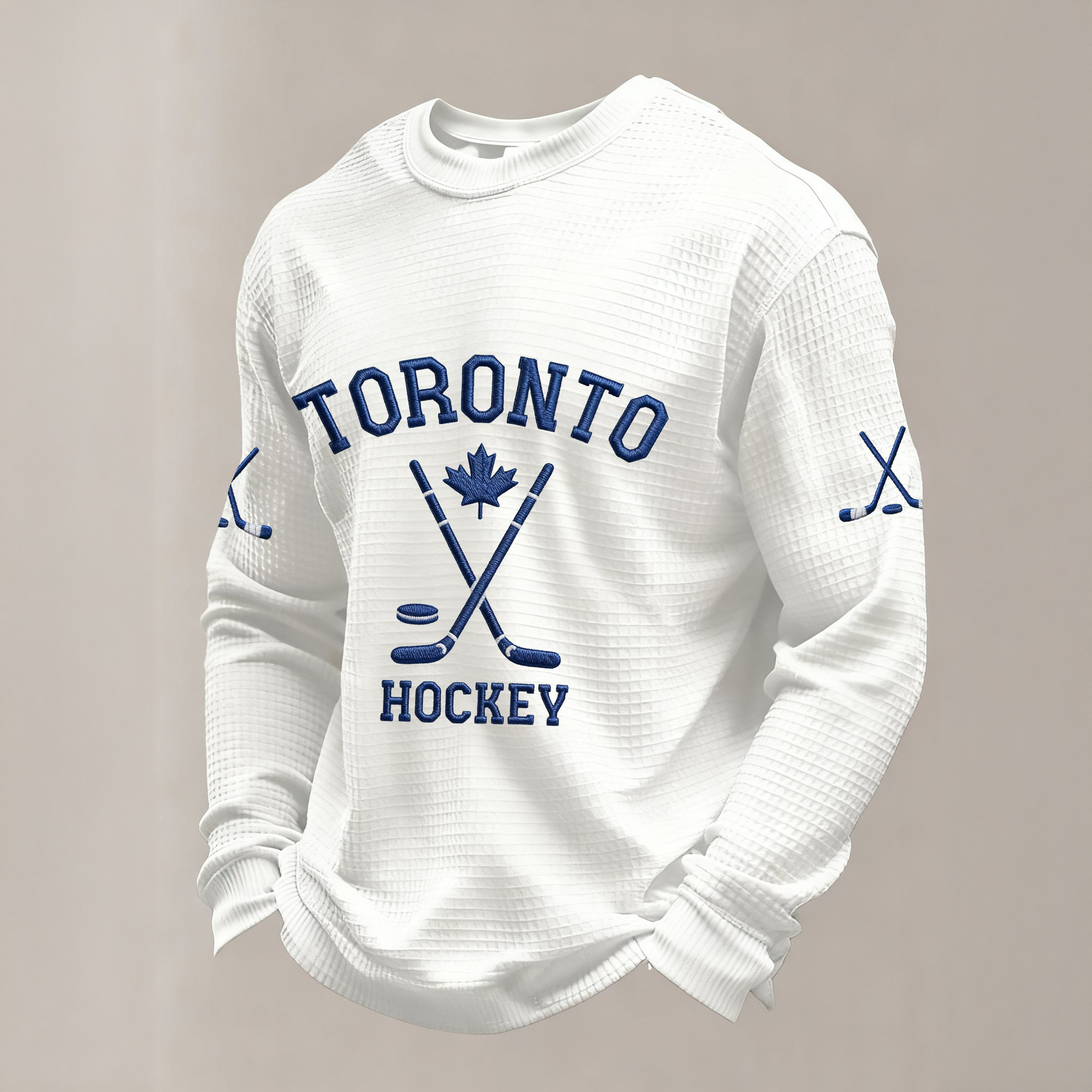 Toronto Maple Leafs Ice Hockey Team Long Sleeve Shirt Hockey Apparel Gift For Brothers