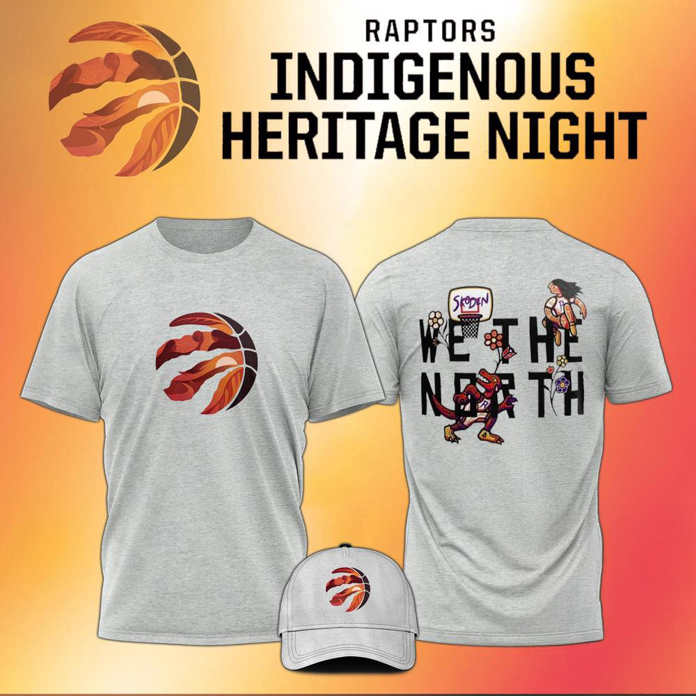 Toronto Raptors Indigenous Heritage Night T-Shirt Gifts For Basketball Fan