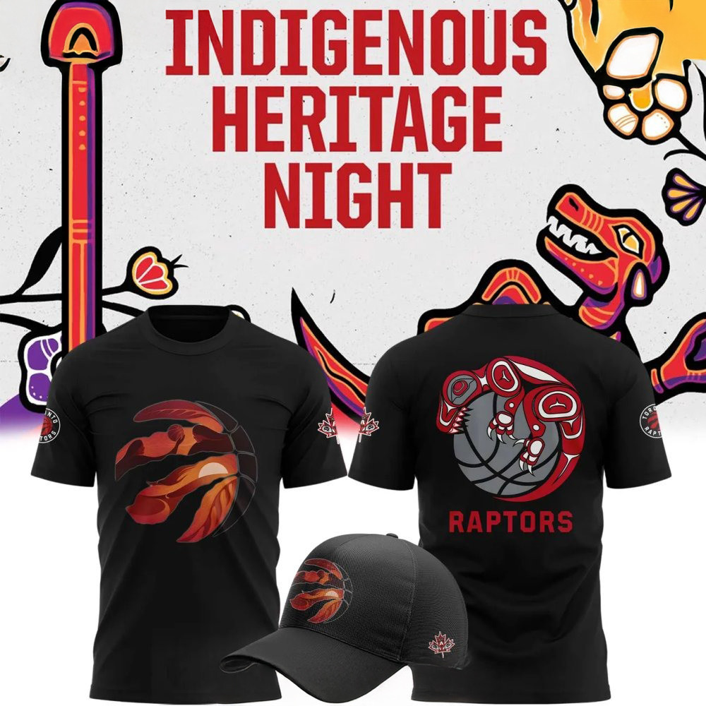 Toronto Raptors x 2025 Indigenous Heritage Night Special T-Shirt Good Gifts For Basketball Fans