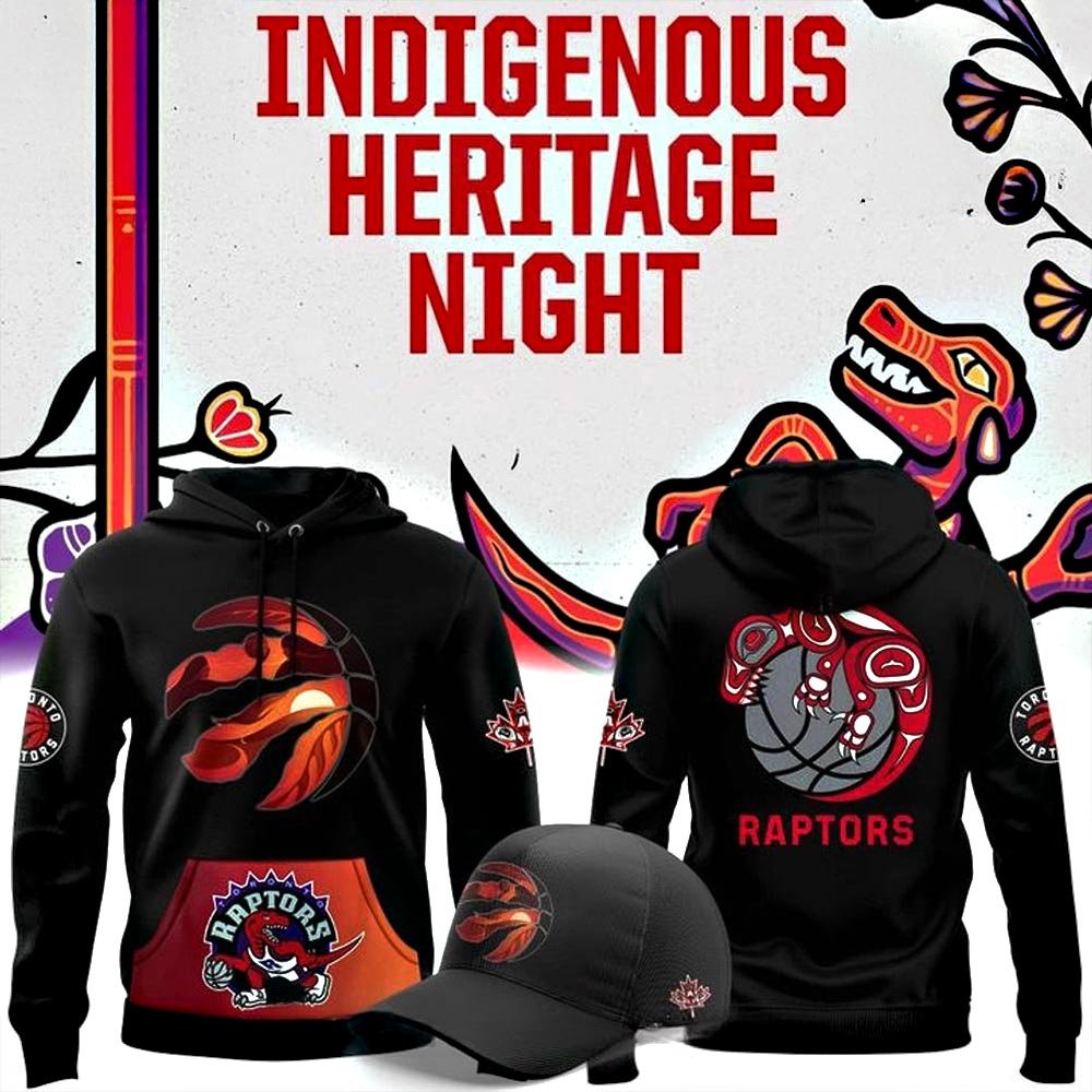 Toronto Raptors x 2025 Indigenous Night Special Hoodie Basketball Enthusiast Gifts