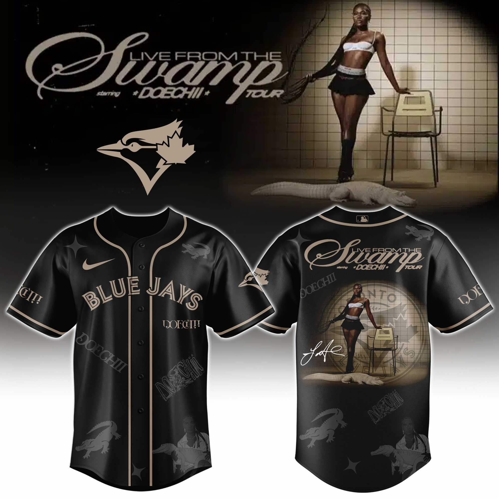 Toronto x Doechii Live From The Swamp Tour Jersey Music Gift Ideas For Guys